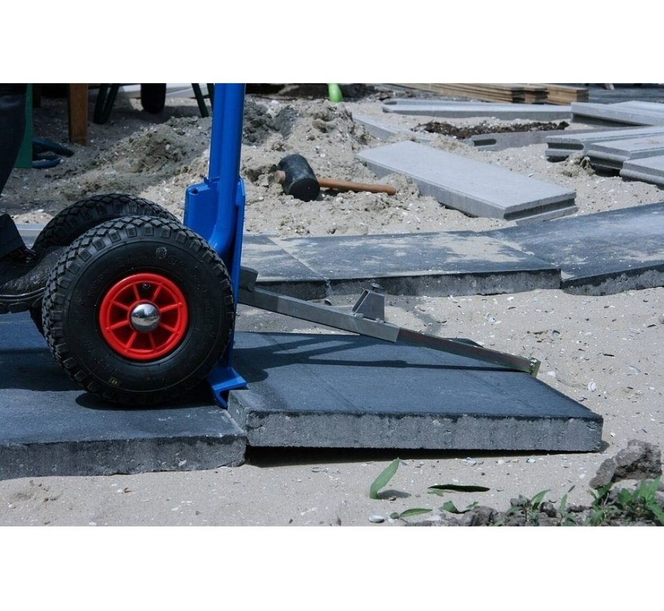 Slab handling device Probst